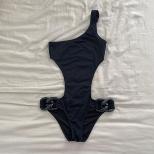 Women's Black Swimsuit-one-piece
